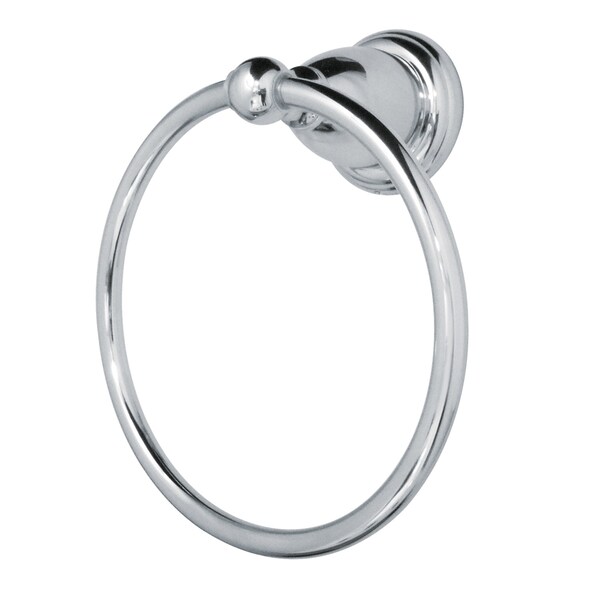 Heritage 6" Towel Ring, Polished Chrome